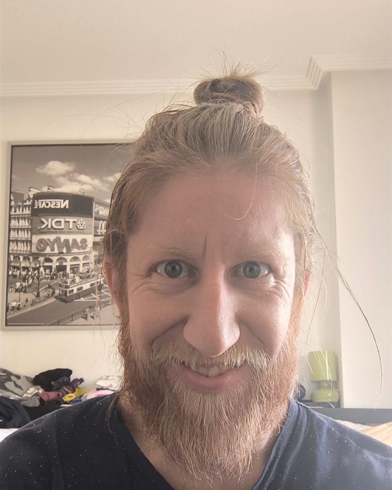 Foto de Nick, que busca un donante de riñón